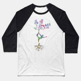 Yoga pose Baseball T-Shirt